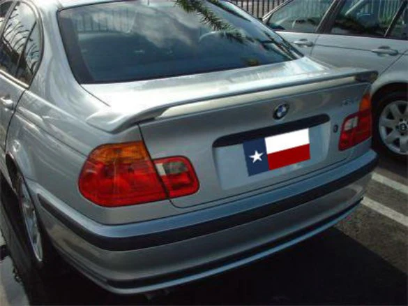 BMW 3 Series 4Dr Factory Style Post No Light Spoiler (1999-2005)