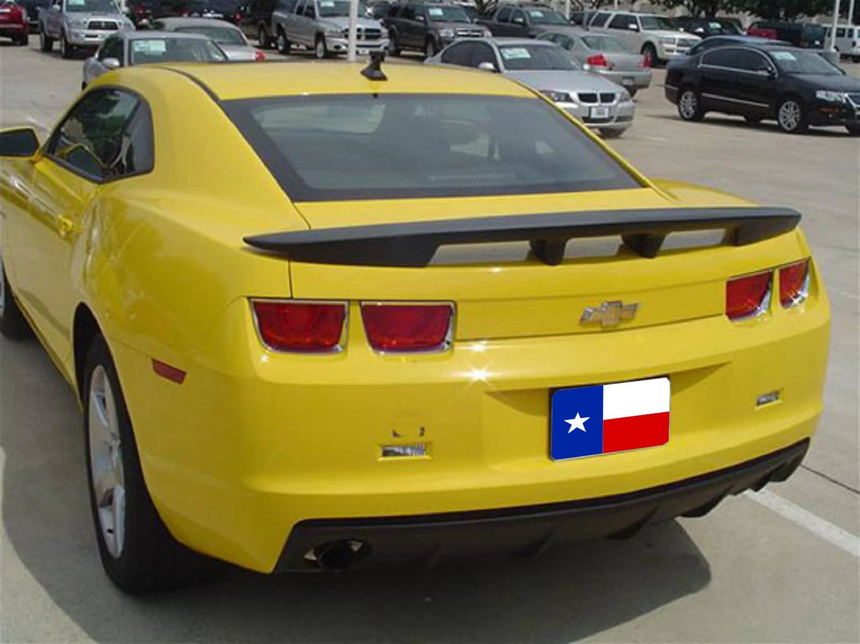 Chevrolet Camaro "Sawtooth" Custom Post No Light Spoiler (2010-2013)
