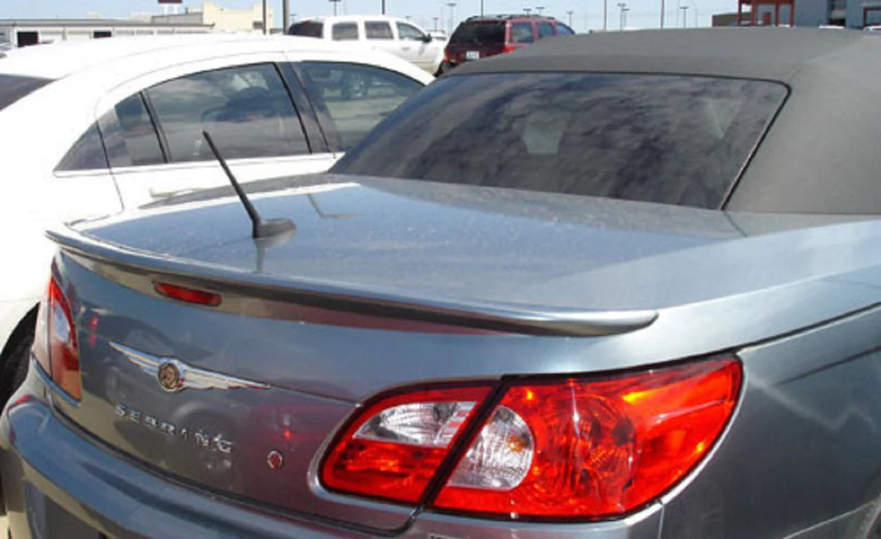Chrysler Sebring Convertible Custom Lip No Light Spoiler (2008-2010)