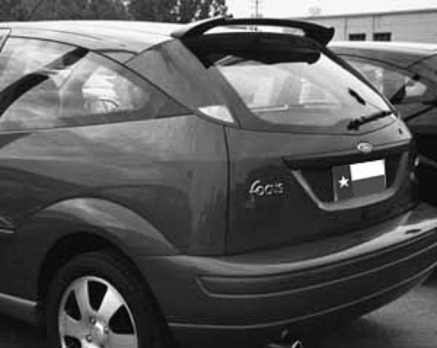 Ford Focus ZX3/ZX5 Factory Roof No Light Spoiler (2000-2007)