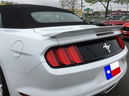 Ford Mustang Convertible "Trax Pax" Custom Lip No Light Spoiler (2015-2023)