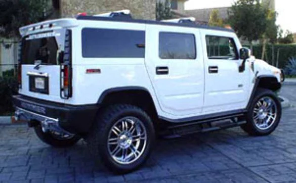 General Motors Hummer H2 Custom Roof No Light Spoiler (2003-2010)