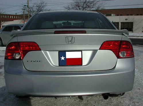 Honda Civic 4DR "SI" Factory Flush Lighted Spoiler (2006-2011)