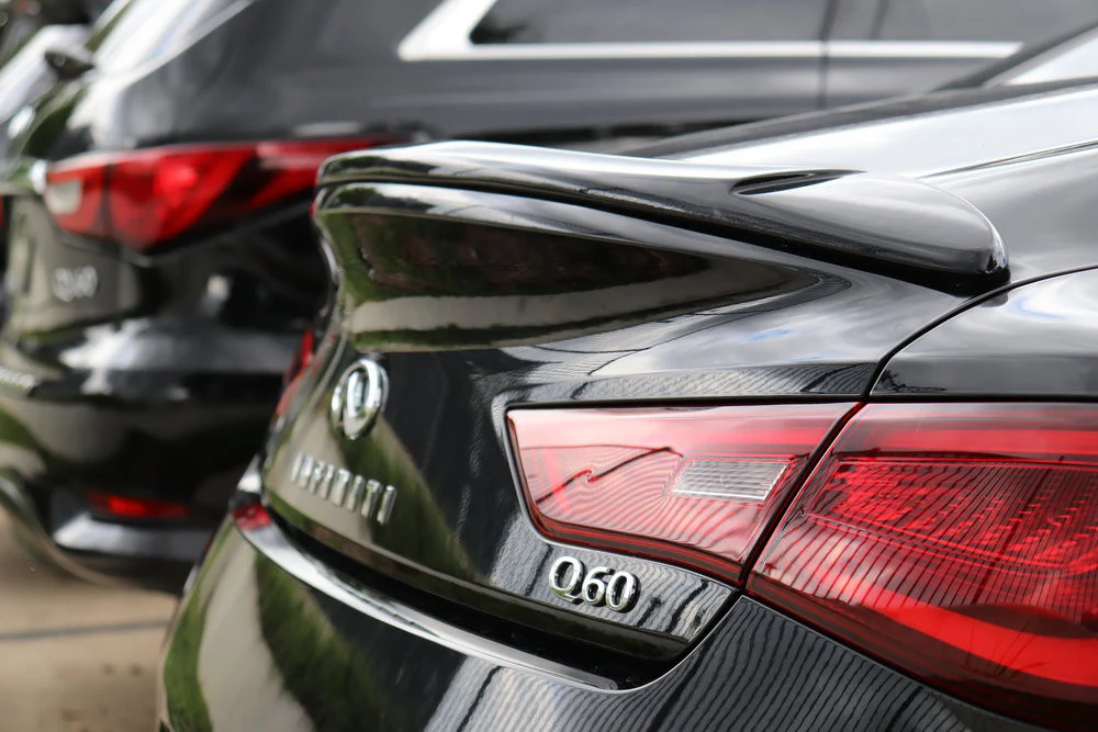 Infiniti Q60 Coupe Factory Lip No Light Spoiler (2017-2022)