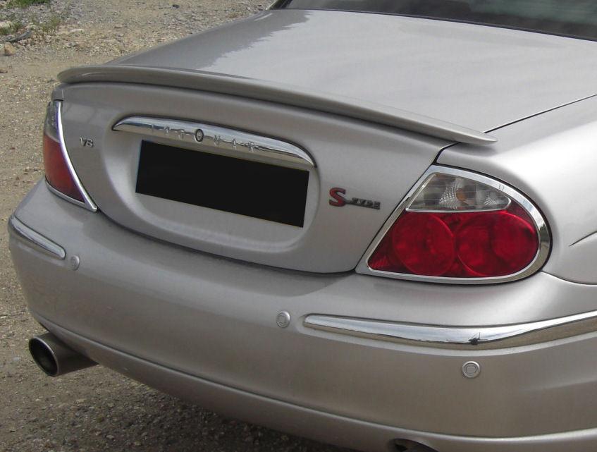 Jaguar S Type-R Factory Lip No Light Spoiler (2000-2004)