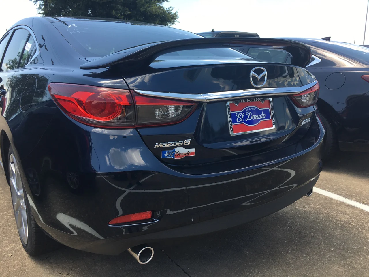 Mazda 6 Custom 2Post Lighted Spoiler (2014-2021)