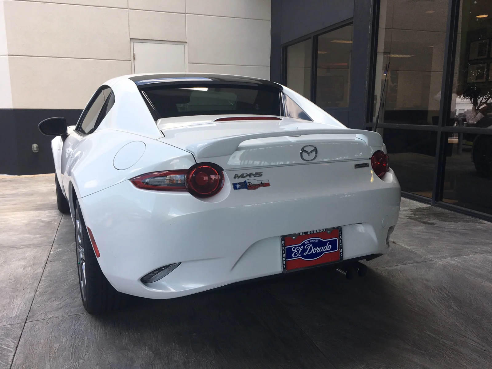 Mazda Miata MX-5 "Road Racer" Custom 2Post No Light Spoiler (2016 and UP)