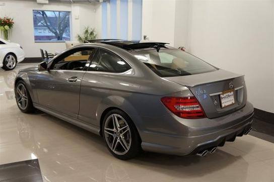 Mercedes C Class Coupe Factory Lip No Light Spoiler (2012-2015)