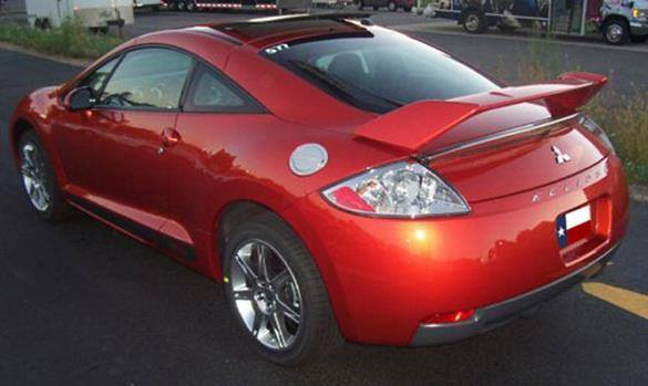 Mitsubishi Eclipse Coupe Factory Post No Light Spoiler (2006-2012)