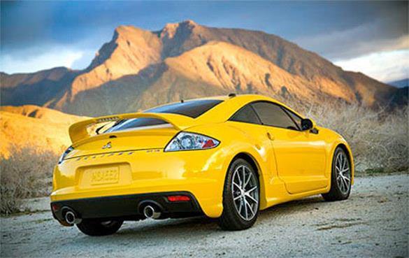 Mitsubishi Eclipse Roadster Factory Post Lighted Spoiler (2006-2012)