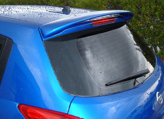 Nissan Versa HB Custom Post No Light Spoiler (2006-2013)