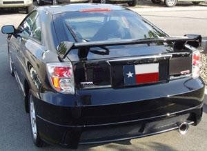 Saturn Ion Quad Cpe Action Package Custom Post No Light Spoiler (2003-2008)