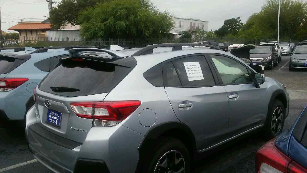 Subaru XV Crosstrek Custom 2post No Light Spoiler (2018-2022) - Image 4