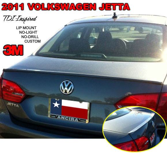Volkswagen Jetta Custom Lip No Light Spoiler (2011-2018)