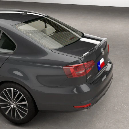 Volkswagen Jetta Factory Lip No Light Spoiler (2011-2018)