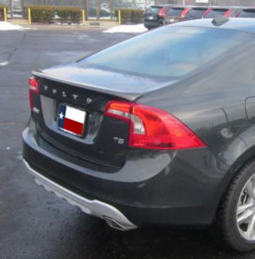 Volvo S60 Factory Lip No Light Spoiler (2011-2018)